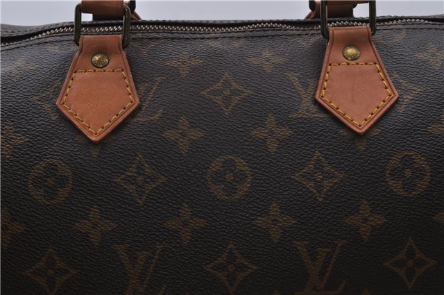 Authentic LOUIS VUITTON Monogram Speedy 35 Hand Bag Purse M41524 LV 6969C