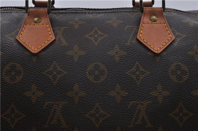 Authentic LOUIS VUITTON Monogram Speedy 35 Hand Bag Purse M41524 LV 6969C