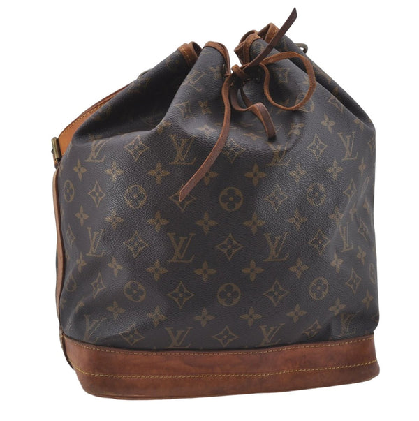Authentic Louis Vuitton Monogram Noe Shoulder Bag M42224 LV 6969D