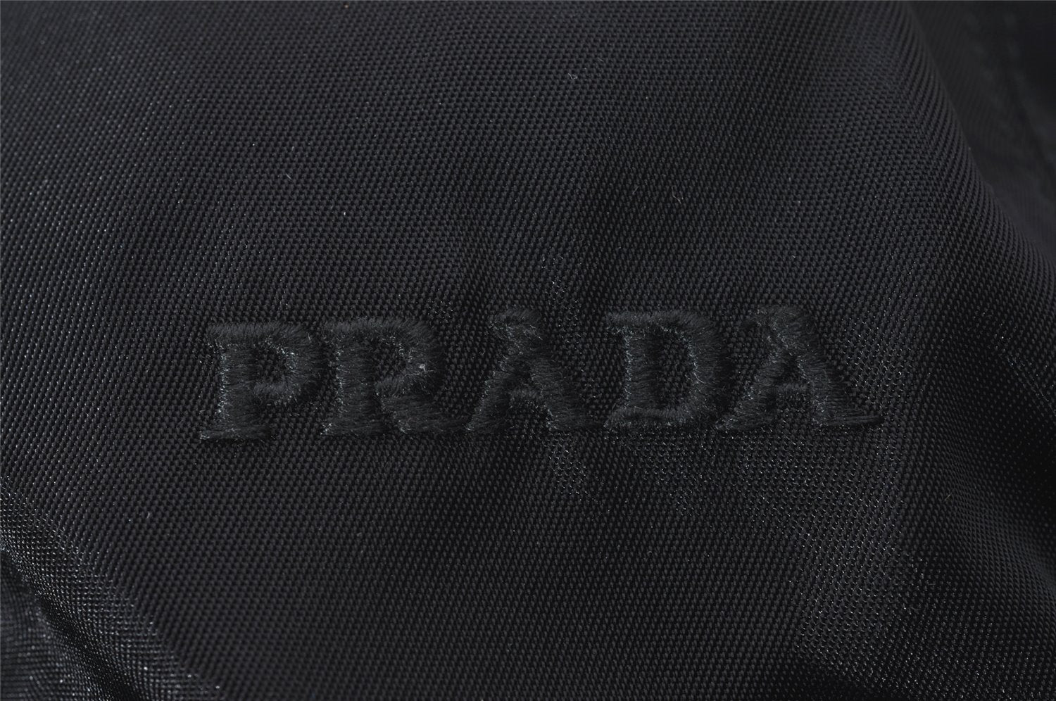 Authentic PRADA Vintage Bucket Hat Nylon Tessuto Size M 21.7