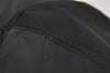 Authentic PRADA Vintage Bucket Hat Nylon Tessuto Size M 21.7" Black 6969I