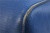 Authentic LOUIS VUITTON Epi Speedy 40 Hand Bag Blue M42985 LV 6972C