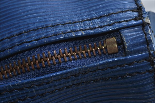Authentic LOUIS VUITTON Epi Speedy 40 Hand Bag Blue M42985 LV 6972C