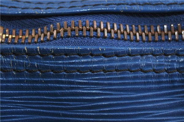 Authentic LOUIS VUITTON Epi Speedy 40 Hand Bag Blue M42985 LV 6972C