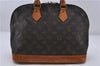 Authentic LOUIS VUITTON Monogram Alma Hand Bag M51130 LV 6973C