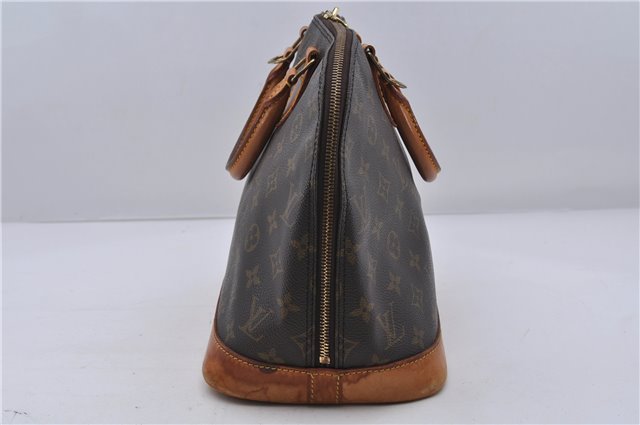 Authentic LOUIS VUITTON Monogram Alma Hand Bag M51130 LV 6973C