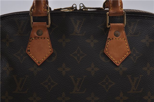 Authentic LOUIS VUITTON Monogram Alma Hand Bag M51130 LV 6973C