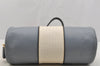 Authentic PRADA Punching Saffiano Leather Shoulder Bag BL0648 Light Blue 6973I