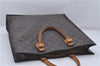 Authentic Louis Vuitton Monogram Sac Plat Hand Bag M51140 LV 6974D