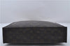 Authentic Louis Vuitton Monogram Sac Plat Hand Bag M51140 LV 6974D