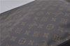 Authentic Louis Vuitton Monogram Sac Plat Hand Bag M51140 LV 6974D