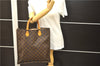Authentic Louis Vuitton Monogram Sac Plat Hand Bag M51140 LV 6974D