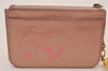 Authentic Louis Vuitton Vernis Pochette Cles NM Coin Purse Pink M61286 LV 6974I