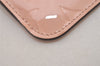 Authentic Louis Vuitton Vernis Pochette Cles NM Coin Purse Pink M61286 LV 6974I