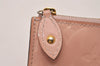 Authentic Louis Vuitton Vernis Pochette Cles NM Coin Purse Pink M61286 LV 6974I