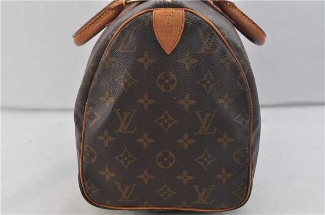 Authentic LOUIS VUITTON Monogram Speedy 30 Hand Bag Purse M41526 LV 6976C
