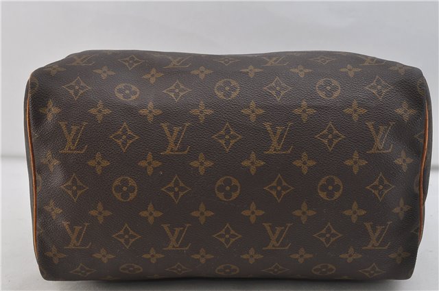 Authentic LOUIS VUITTON Monogram Speedy 30 Hand Bag Purse M41526 LV 6976C