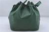 Authentic Louis Vuitton Epi Petit Noe Green Shoulder Bag M44104 LV 6976D