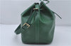Authentic Louis Vuitton Epi Petit Noe Green Shoulder Bag M44104 LV 6976D