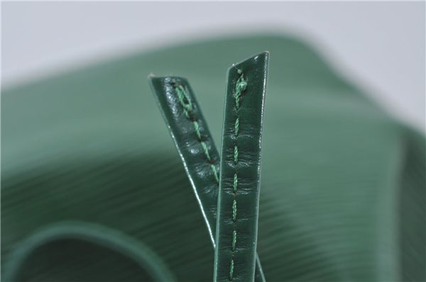 Authentic Louis Vuitton Epi Petit Noe Green Shoulder Bag M44104 LV 6976D