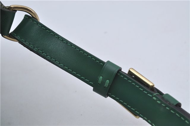 Authentic Louis Vuitton Epi Petit Noe Green Shoulder Bag M44104 LV 6976D