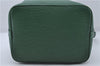 Authentic Louis Vuitton Epi Petit Noe Green Shoulder Bag M44104 LV 6976D