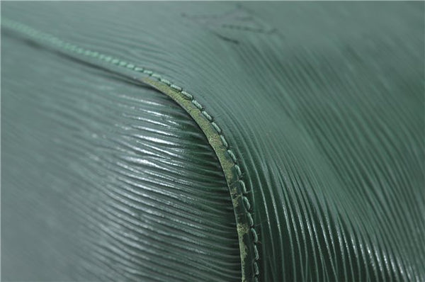 Authentic Louis Vuitton Epi Petit Noe Green Shoulder Bag M44104 LV 6976D