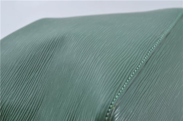 Authentic Louis Vuitton Epi Petit Noe Green Shoulder Bag M44104 LV 6976D