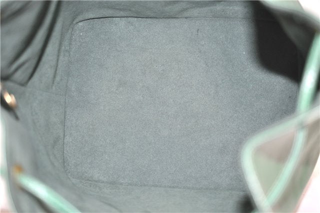 Authentic Louis Vuitton Epi Petit Noe Green Shoulder Bag M44104 LV 6976D