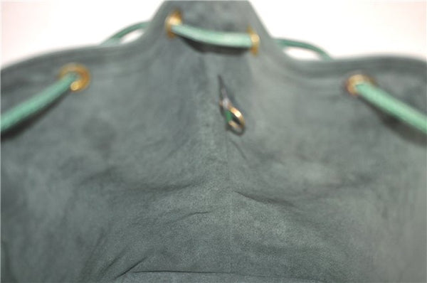 Authentic Louis Vuitton Epi Petit Noe Green Shoulder Bag M44104 LV 6976D