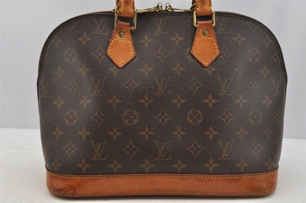 Authentic Louis Vuitton Monogram Alma Hand Bag Purse M51130 LV 6976I