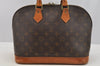 Authentic Louis Vuitton Monogram Alma Hand Bag Purse M51130 LV 6976I