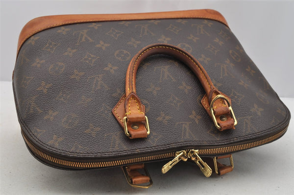 Authentic Louis Vuitton Monogram Alma Hand Bag Purse M51130 LV 6976I