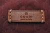 Authentic GUCCI Shoulder Tote Bag GG Nylon Leather 282439 Bordeaux Red 6977I