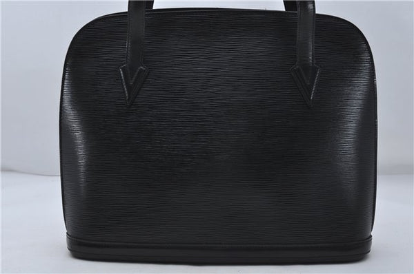 Authentic Louis Vuitton Epi Russac Shoulder Bag M52282 Black LV 6978D