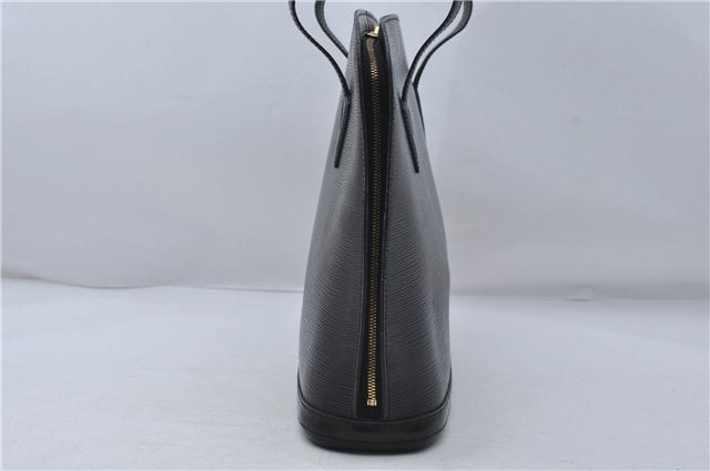 Authentic Louis Vuitton Epi Russac Shoulder Bag M52282 Black LV 6978D