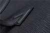 Authentic Louis Vuitton Epi Russac Shoulder Bag M52282 Black LV 6978D