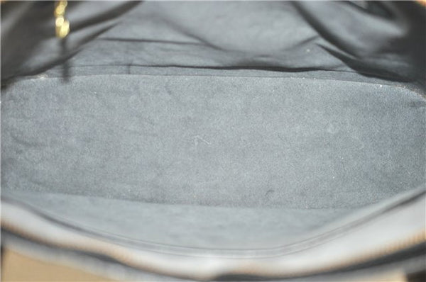 Authentic Louis Vuitton Epi Russac Shoulder Bag M52282 Black LV 6978D