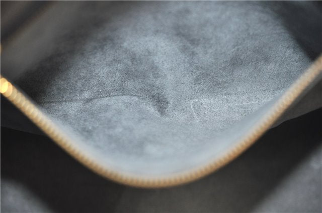 Authentic Louis Vuitton Epi Russac Shoulder Bag M52282 Black LV 6978D