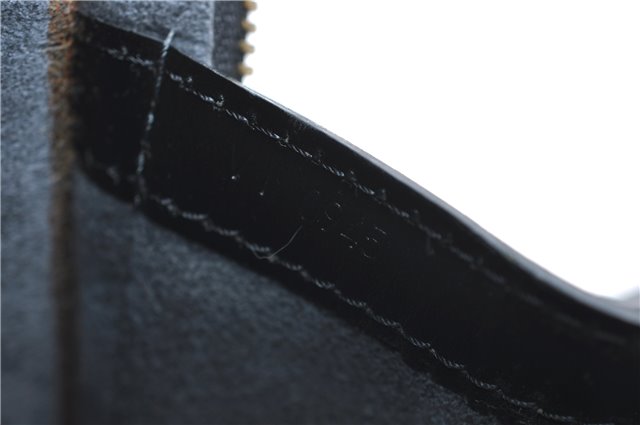 Authentic Louis Vuitton Epi Russac Shoulder Bag M52282 Black LV 6978D