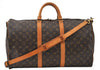 Authentic Louis Vuitton Monogram Keepall Bandouliere 50 M41416 Boston Bag 6978F