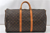 Authentic Louis Vuitton Monogram Keepall Bandouliere 50 M41416 Boston Bag 6978F