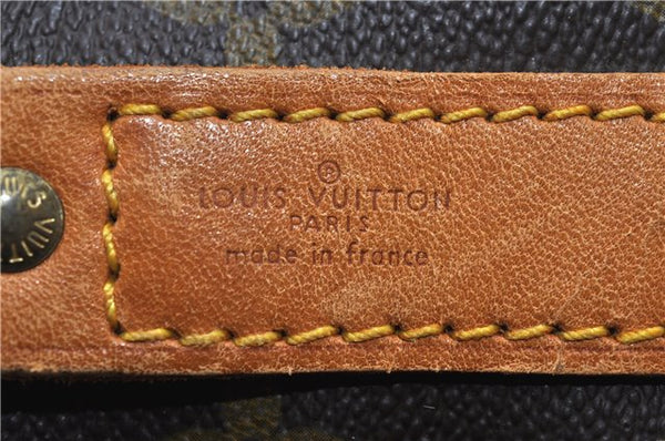 Authentic Louis Vuitton Monogram Keepall Bandouliere 50 M41416 Boston Bag 6978F