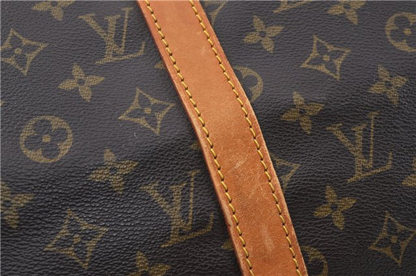 Authentic Louis Vuitton Monogram Keepall Bandouliere 50 M41416 Boston Bag 6978F