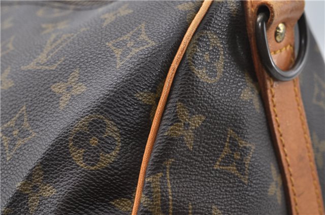 Authentic Louis Vuitton Monogram Keepall Bandouliere 50 M41416 Boston Bag 6978F