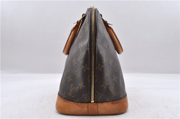 Authentic Louis Vuitton Monogram Alma Hand Bag M51130 LV 6982D
