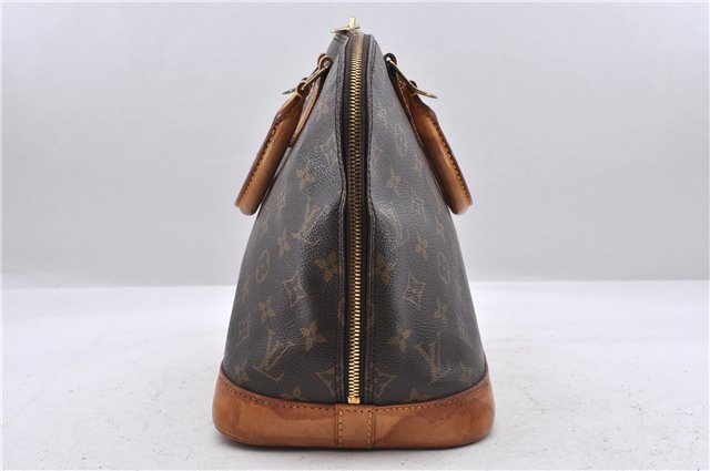 Authentic Louis Vuitton Monogram Alma Hand Bag M51130 LV 6982D