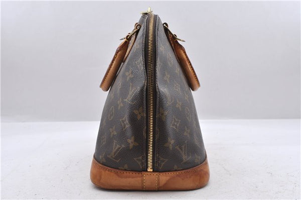 Authentic Louis Vuitton Monogram Alma Hand Bag M51130 LV 6982D