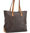 Authentic Louis Vuitton Monogram Cabas Mezzo Shoulder Tote Bag M51151 LV 6982F
