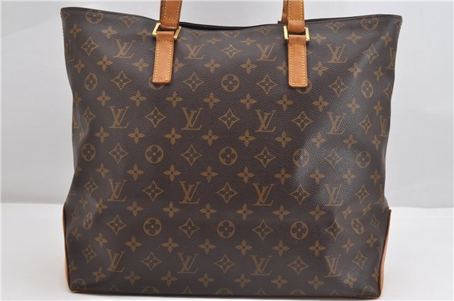 Authentic Louis Vuitton Monogram Cabas Mezzo Shoulder Tote Bag M51151 LV 6982F